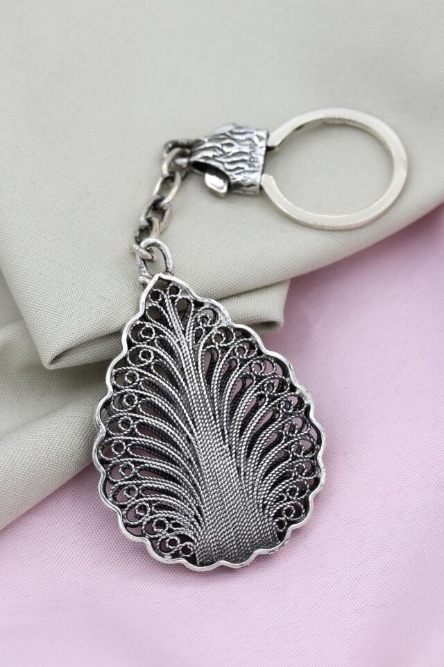 Telkari Gümüş Anahtarlık 003