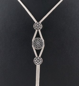 Mardin Hasırı Gümüş Set