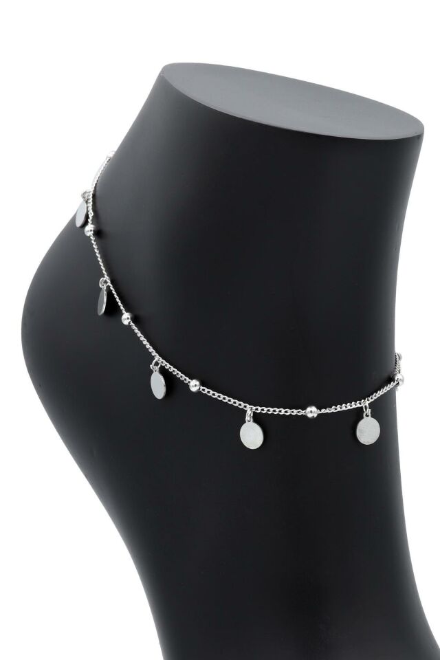 Pullu Model Gümüş Halhal 108