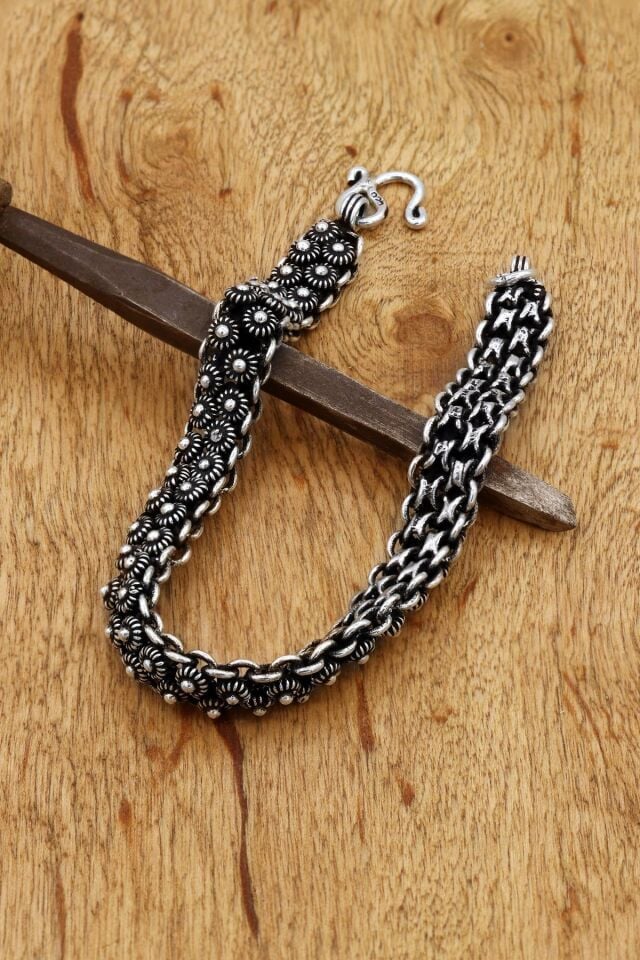 El İşi Gümüş Bileklik 162