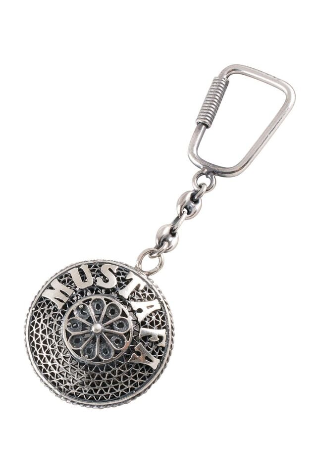 Kişiye Özel Telkari Gümüş Anahtarlık 019