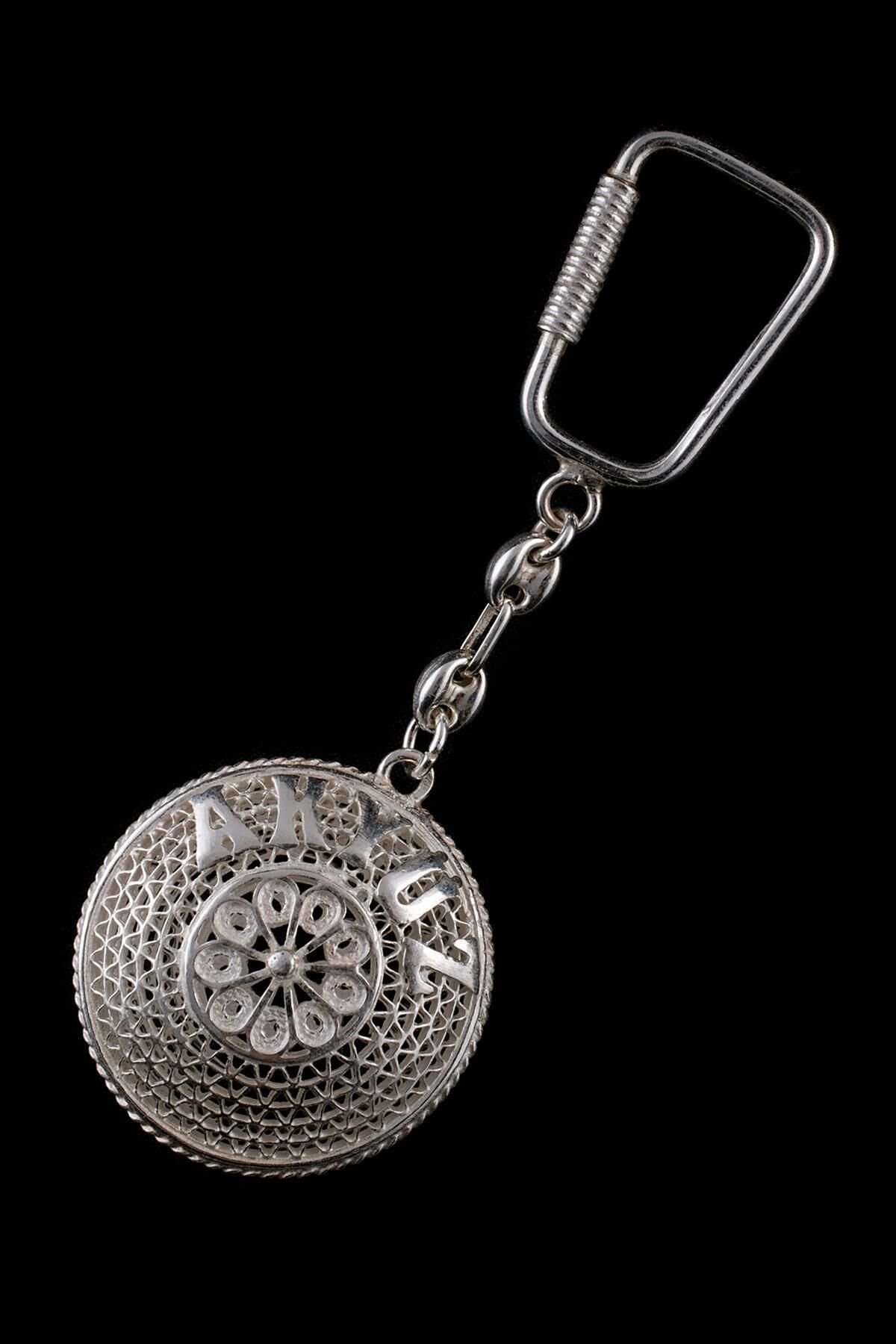 Kişiye Özel Telkari Gümüş Anahtarlık 017