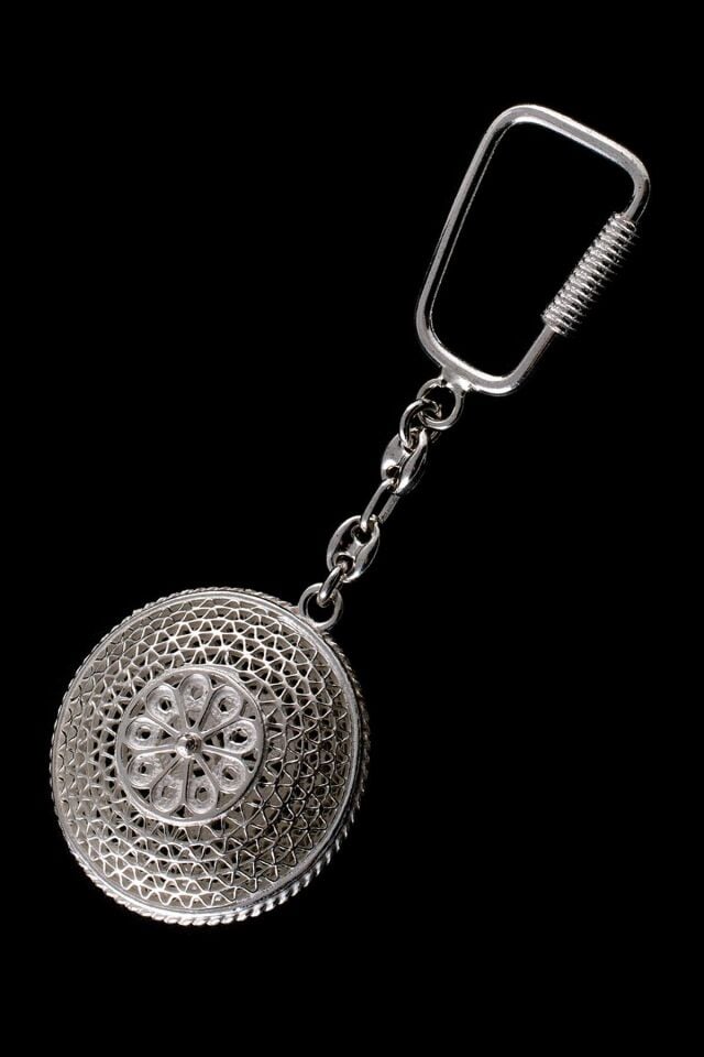 Kişiye Özel Telkari Gümüş Anahtarlık 017