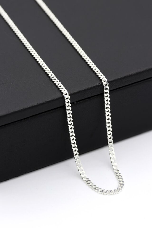 2.2 mm Gurmet Erkek Gümüş Kolye 062
