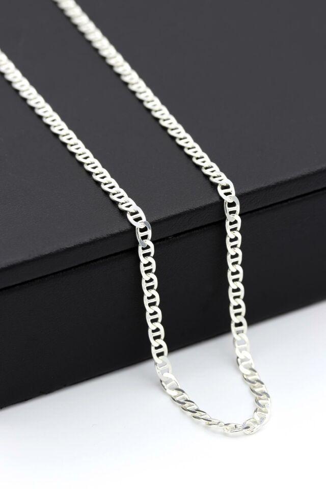3 mm Erkek Gümüş Kolye 064