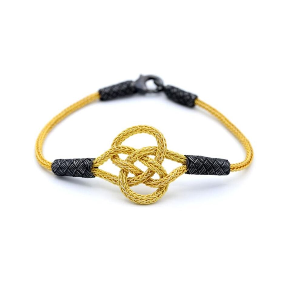 Aşk Düğümü Kazaziye Gümüş Bileklik 103